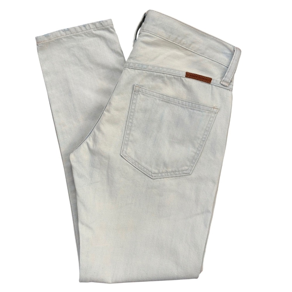 A6 Ralph Lauren Jeans Astor Slim Boyfriend Light‎ Wash Cotton Denim Vintage Look